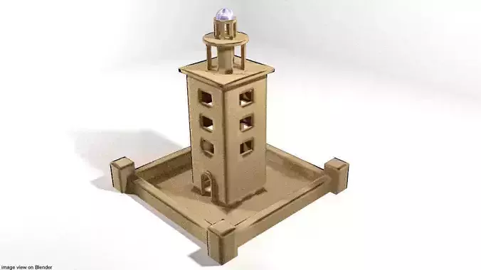 Lighthouse - Type 3 3D model