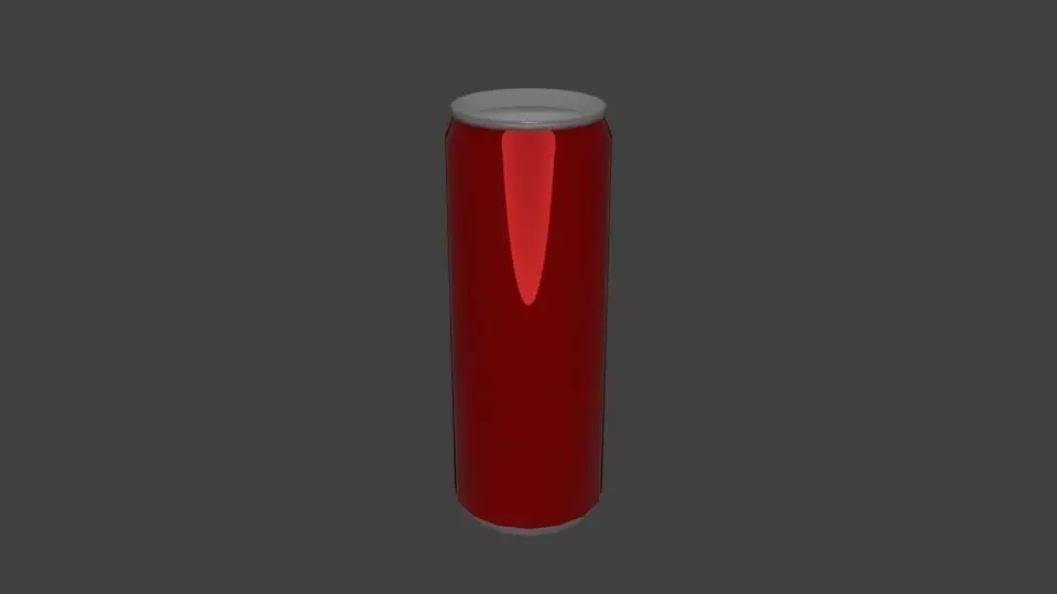 Soda can Free 3D model_0