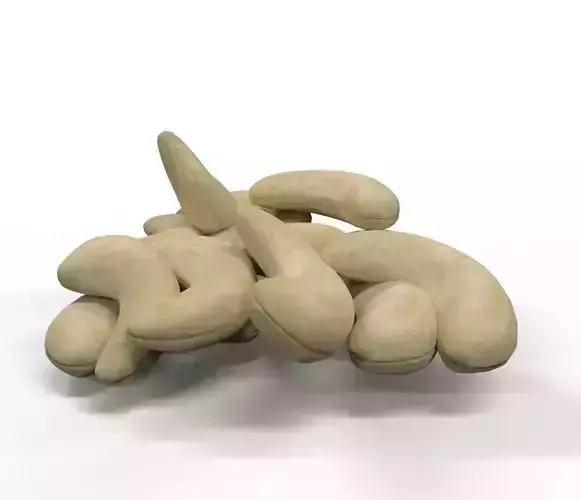 Cashew 3D Model cashews 3D model