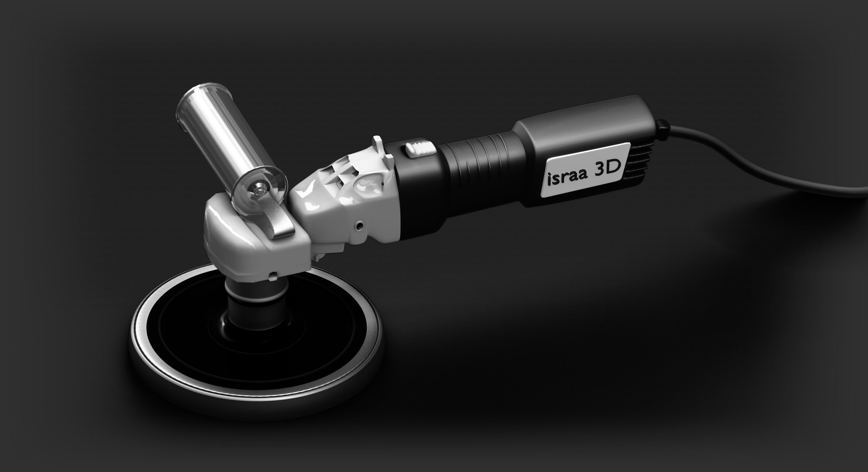 Sander tool Electric 3D model animated CGTrader