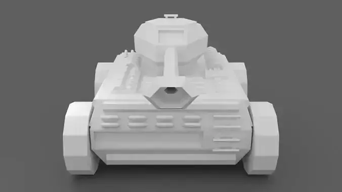 Low Poly Tank