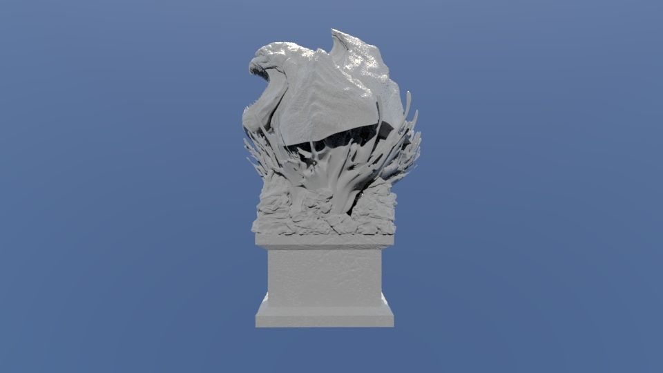 Clash of the Titans - Kraken Bust 3D print model_3