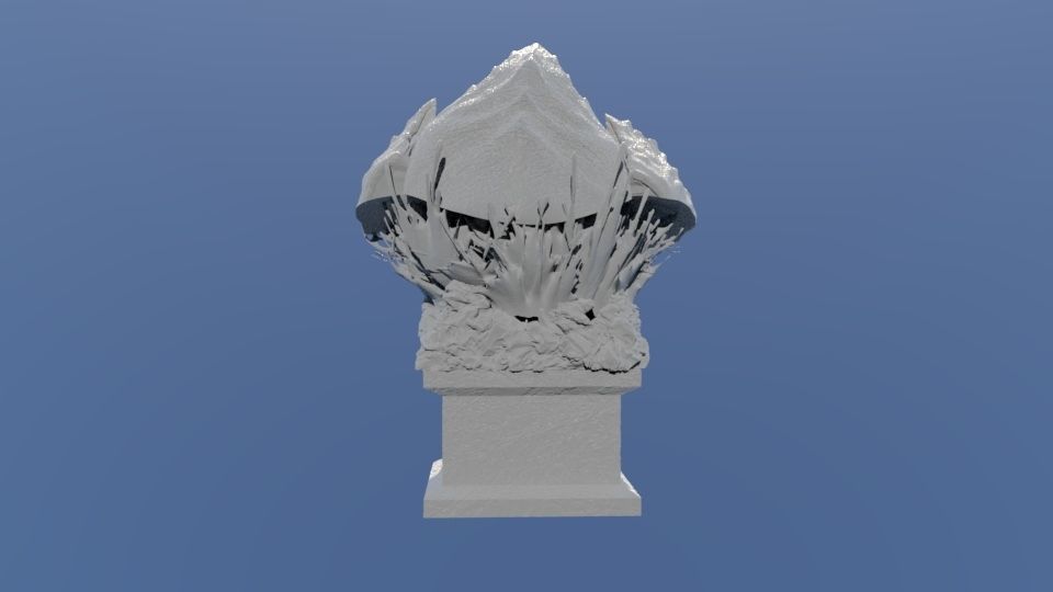 Clash of the Titans - Kraken Bust 3D print model_2