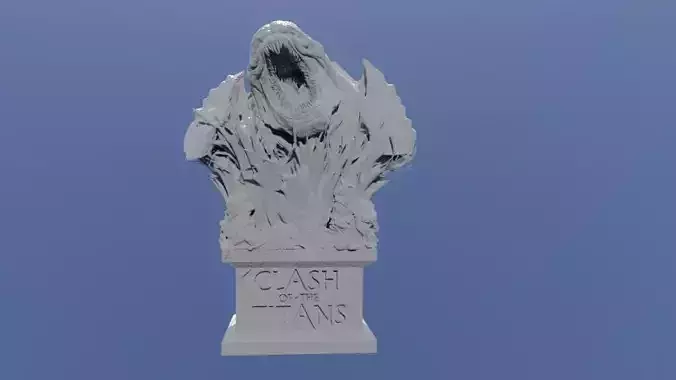 Clash of the Titans - Kraken Bust 3D print model