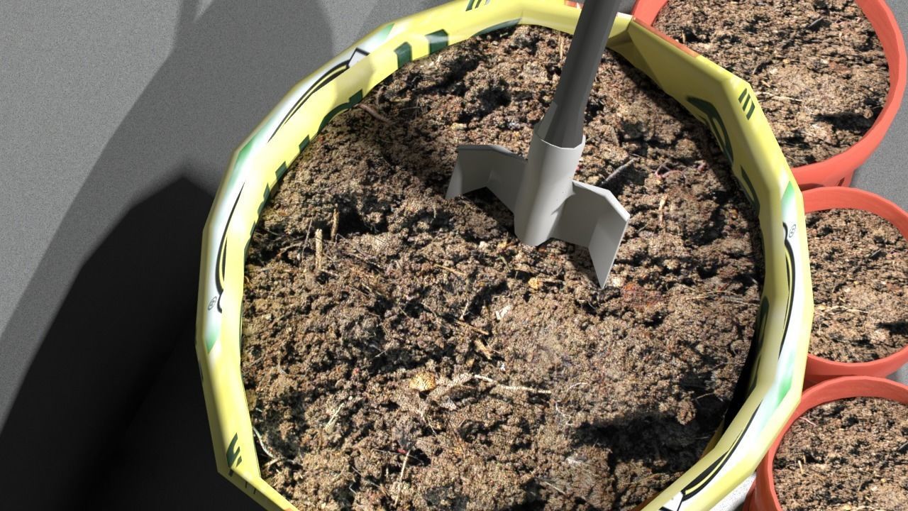 Garden Potting Mix 3D model_7