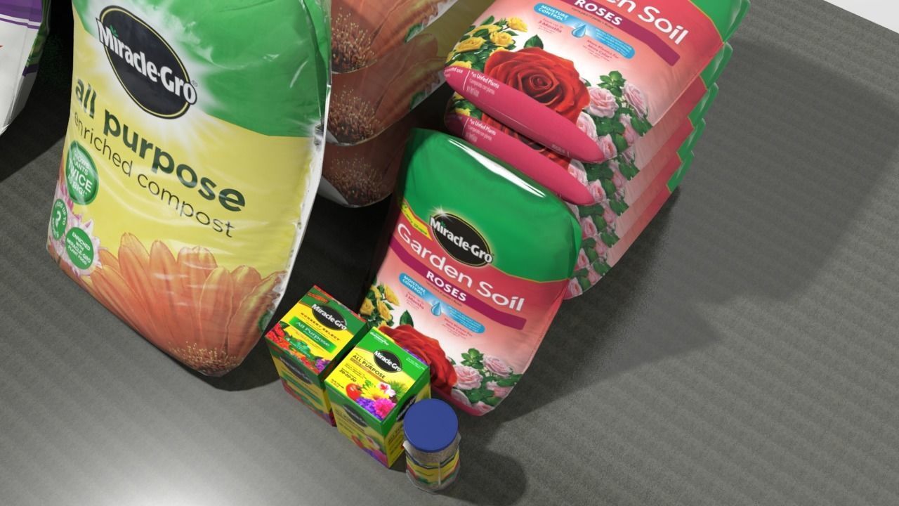 Garden Potting Mix 3D model_10