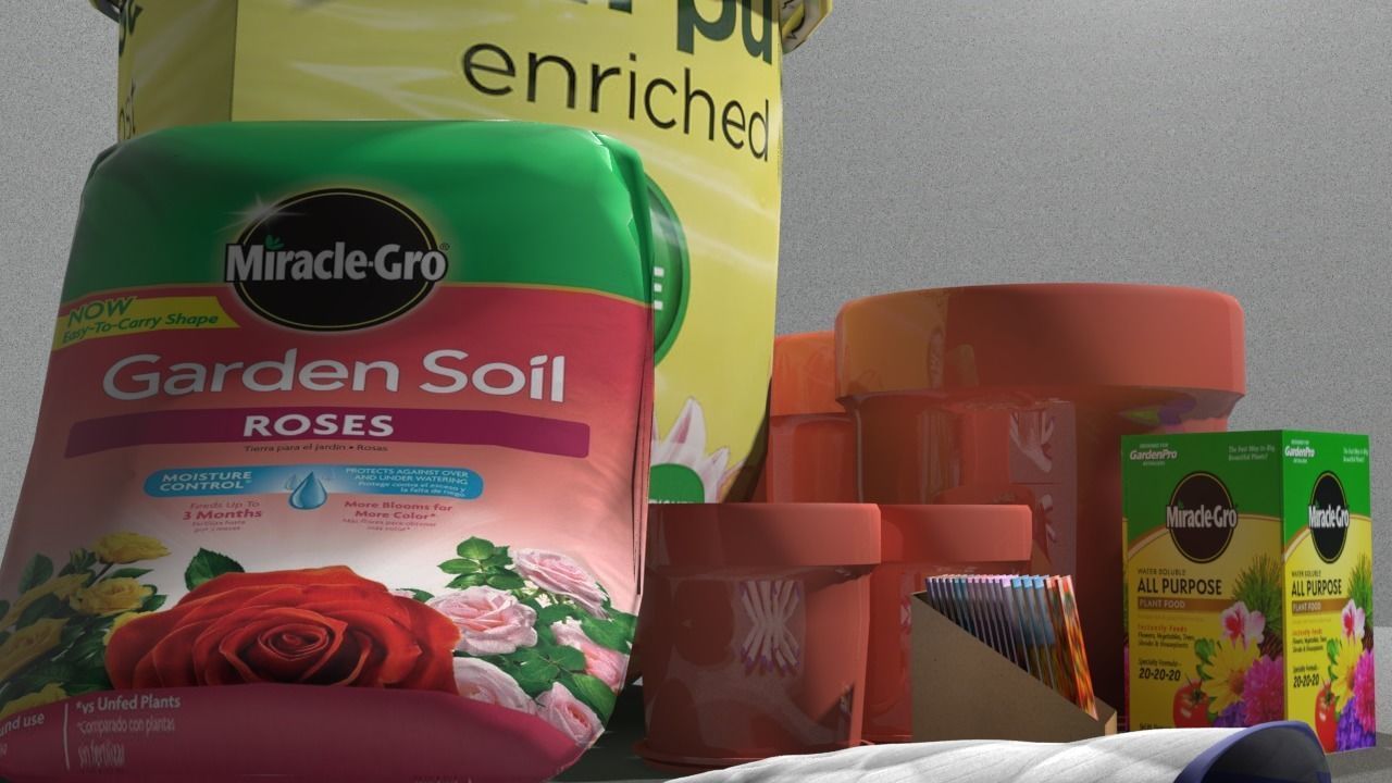 Garden Potting Mix 3D model_3