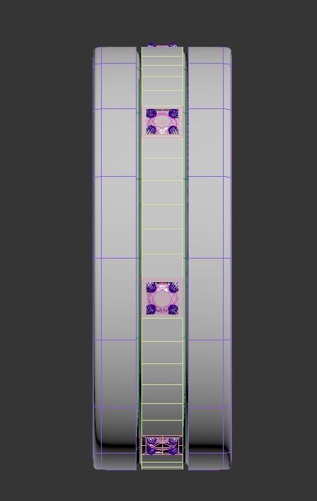 110422 R Triple ring for men 3D print model_4