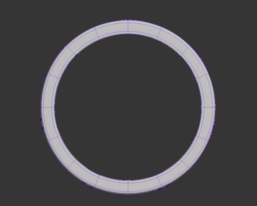 110422 R Triple ring for men 3D print model_6