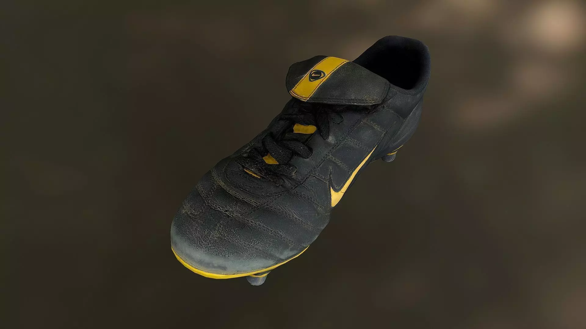 Soccer shoe low poly 3D model Low-poly 3D model_0
