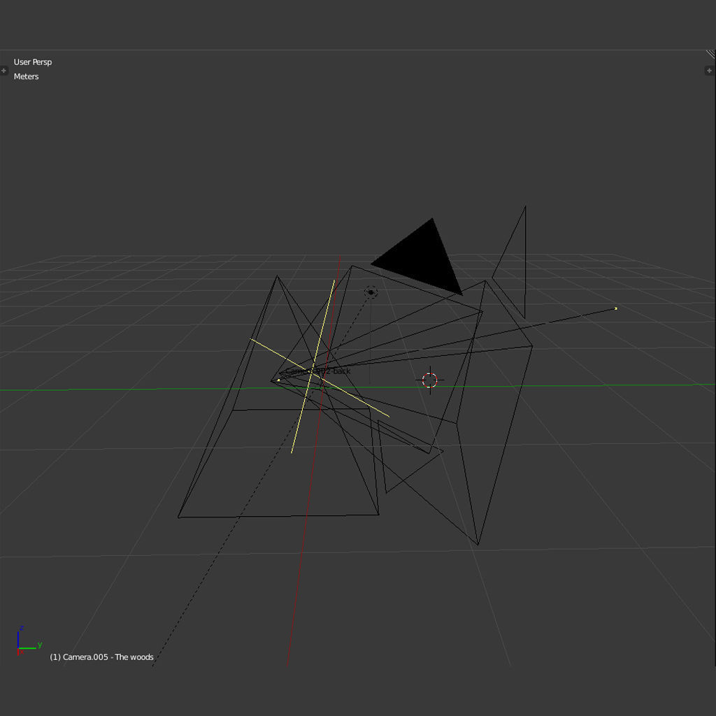 Wooden Toy Train cargo and track 3D model_10