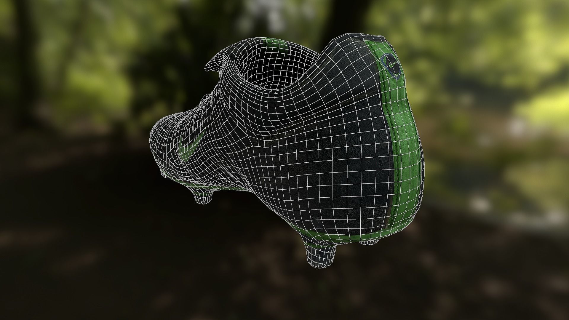 Soccer shoe low poly 3D model Low-poly 3D model_11