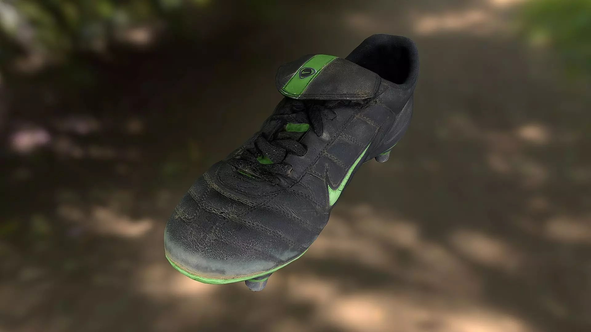 Soccer shoe low poly 3D model Low-poly 3D model_0