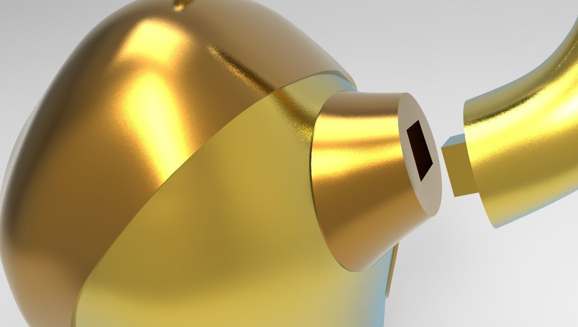 Capricon Shura Helmet from Saint Seiya  for 3D printing 3D print model_3