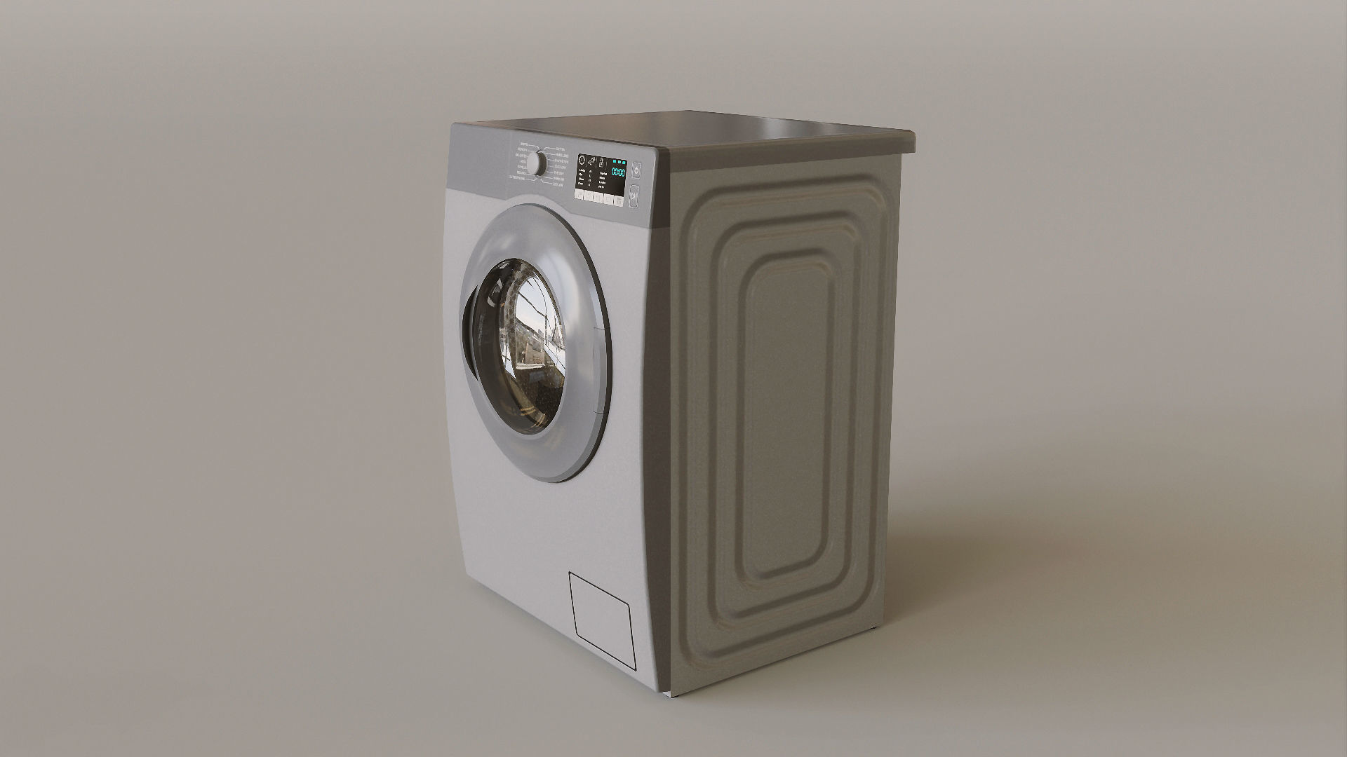Kitchen Appliances Low-poly 3D model_22