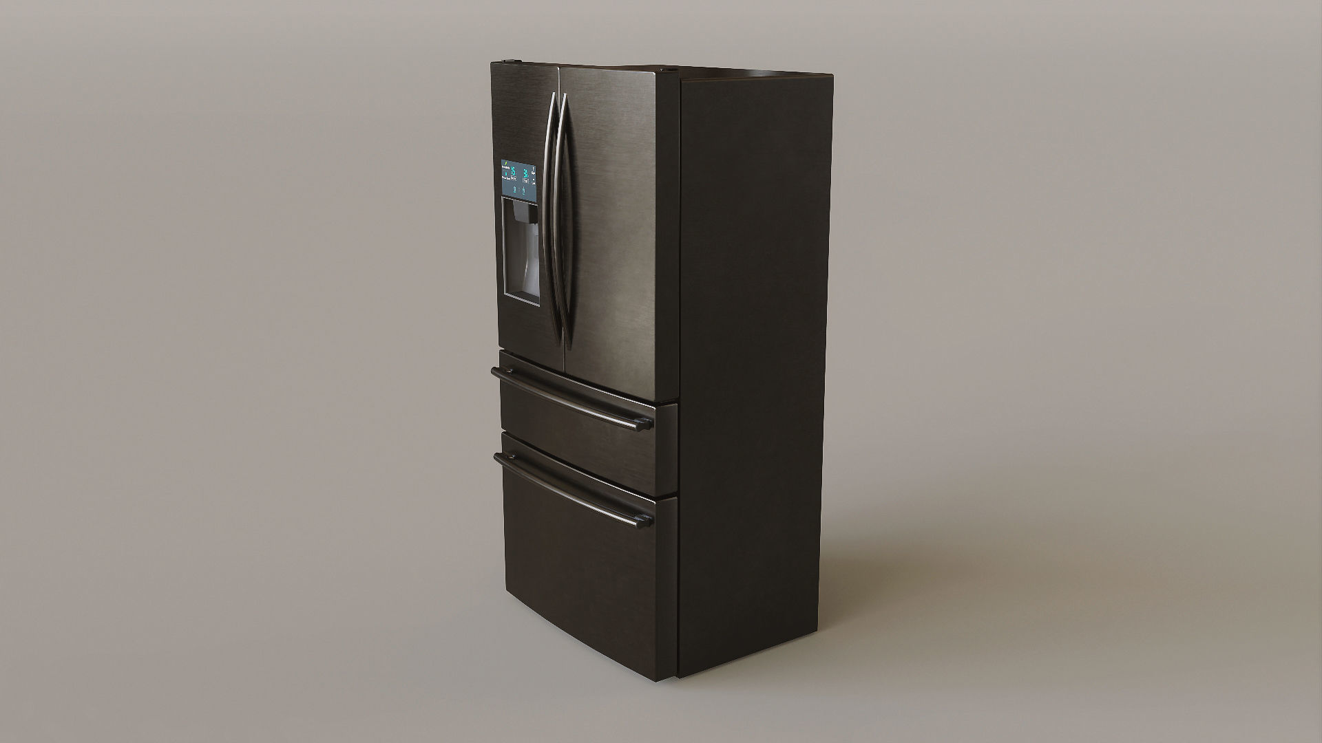 Kitchen Appliances Low-poly 3D model_2