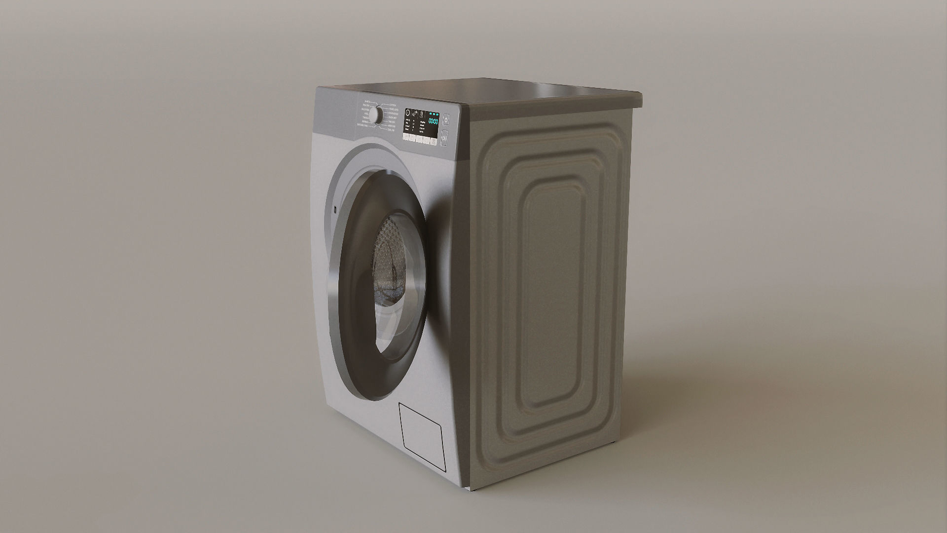 Kitchen Appliances Low-poly 3D model_23