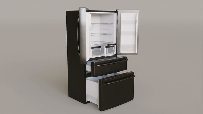 Kitchen Appliances Low-poly 3D model 4