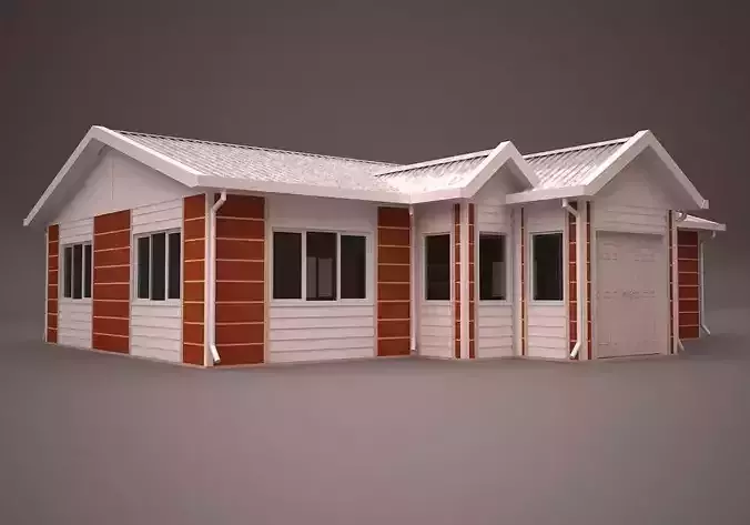 PREFABRICATED BUILDING 3 3D model