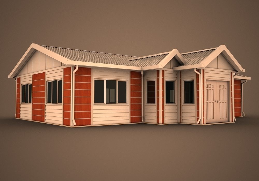 PREFABRICATED BUILDING 3 3D model_1