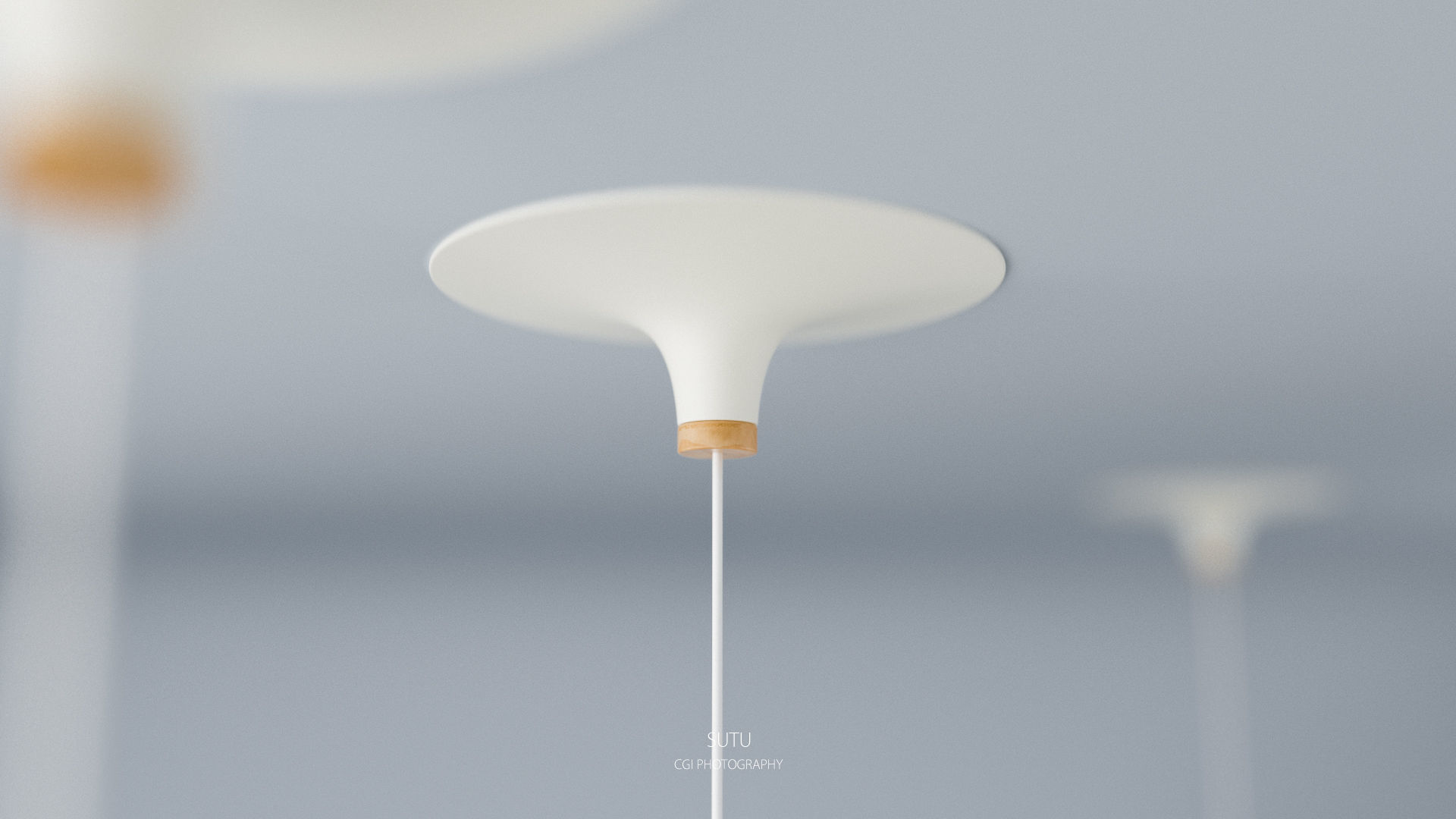 Light Concise Furniture Living Modern 3D model_4