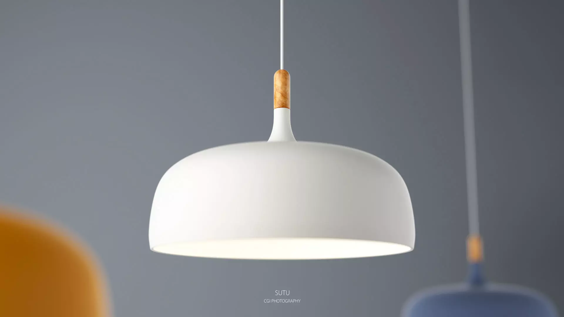 Light Concise Furniture Living Modern 3D model_0