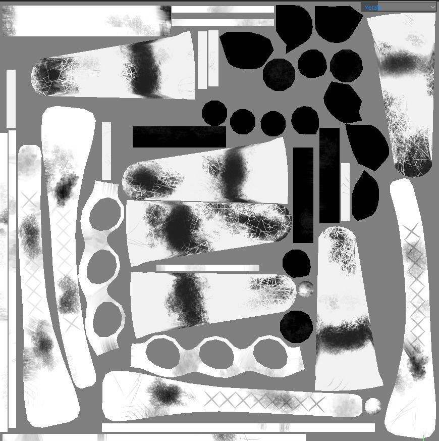 glass tubes with substances PBR low poly Low-poly 3D model_11