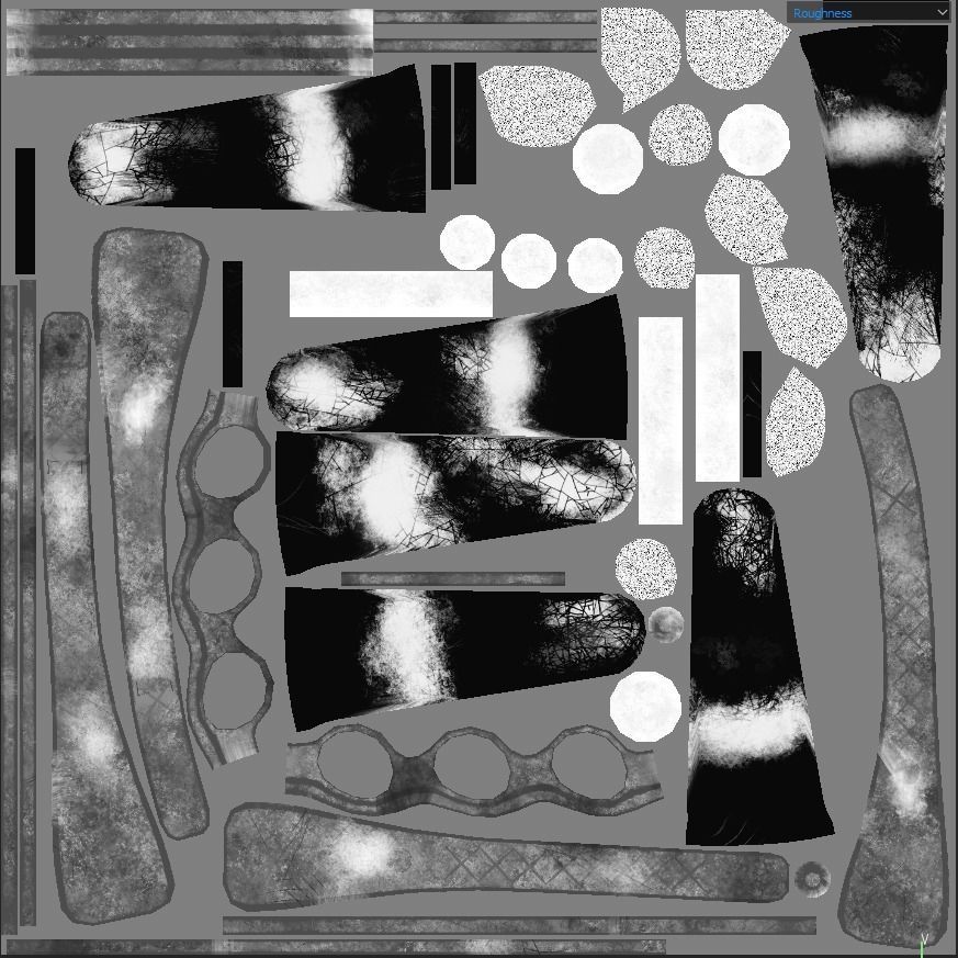 glass tubes with substances PBR low poly Low-poly 3D model_12