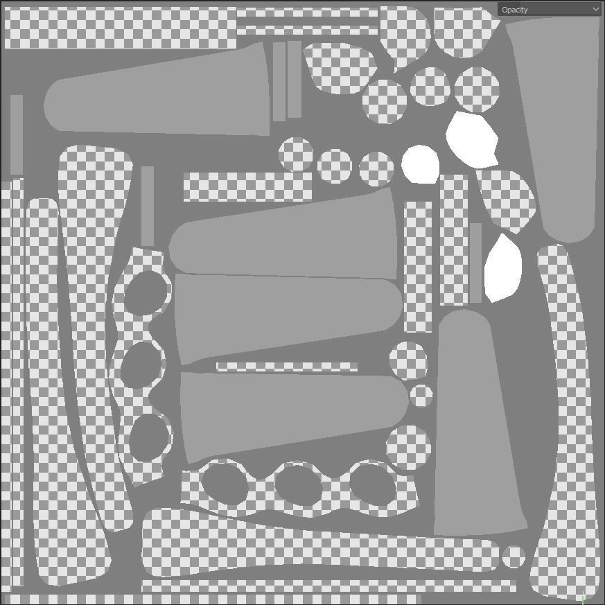 glass tubes with substances PBR low poly Low-poly 3D model_10