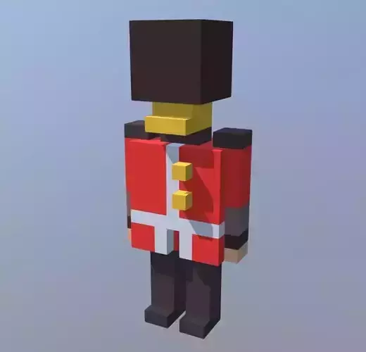 Voxel Queen Guard