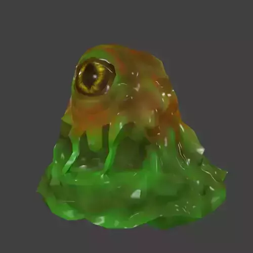 Low poly Jelly Monster