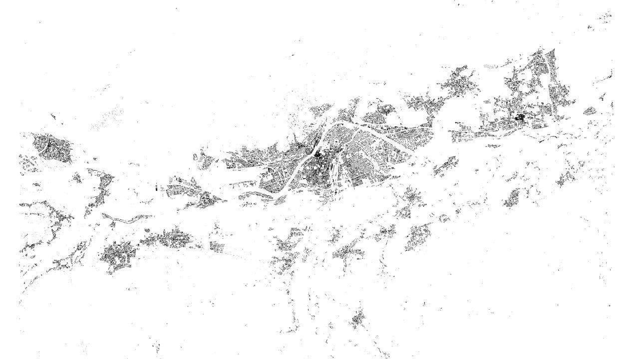 Innsbruck Streets and Buildings 3D model_8