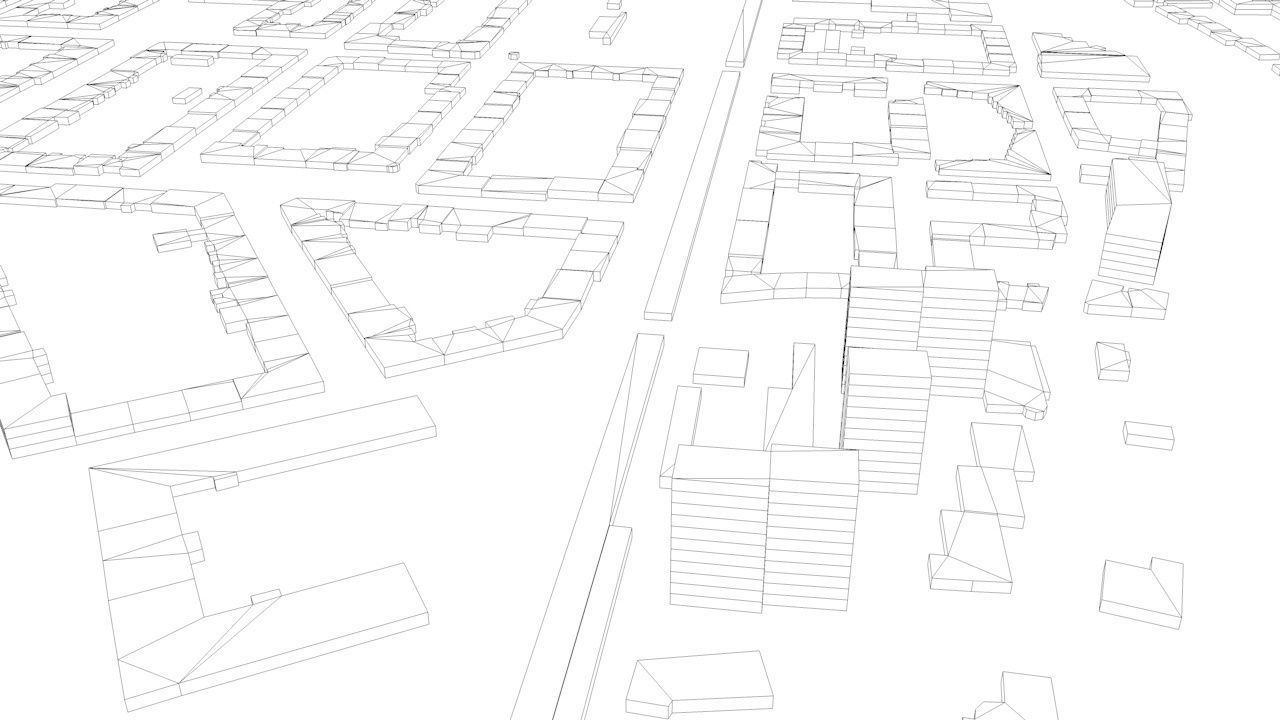 Innsbruck Streets and Buildings 3D model_11