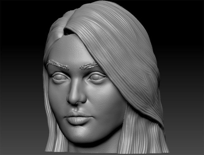 Candice Swanepoel 3D print model