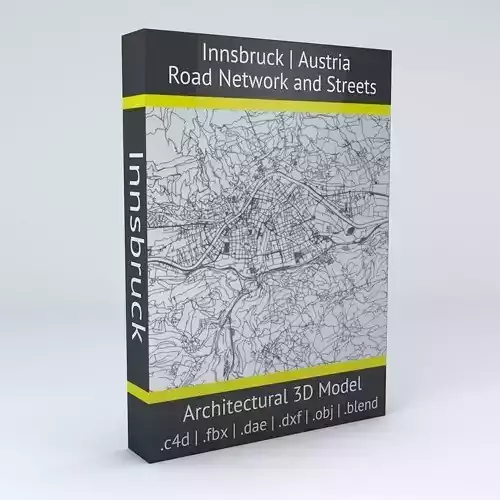 Innsbruck Road Network and Streets