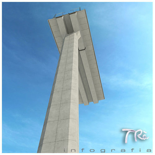 RAILWAY VIADUCT SECTION 3D model