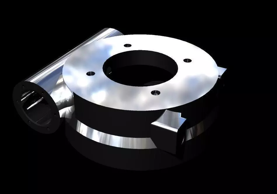 Shell machine tool 3D model_0