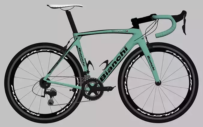 Bianchi Oltre XR4  roadbike 3D model