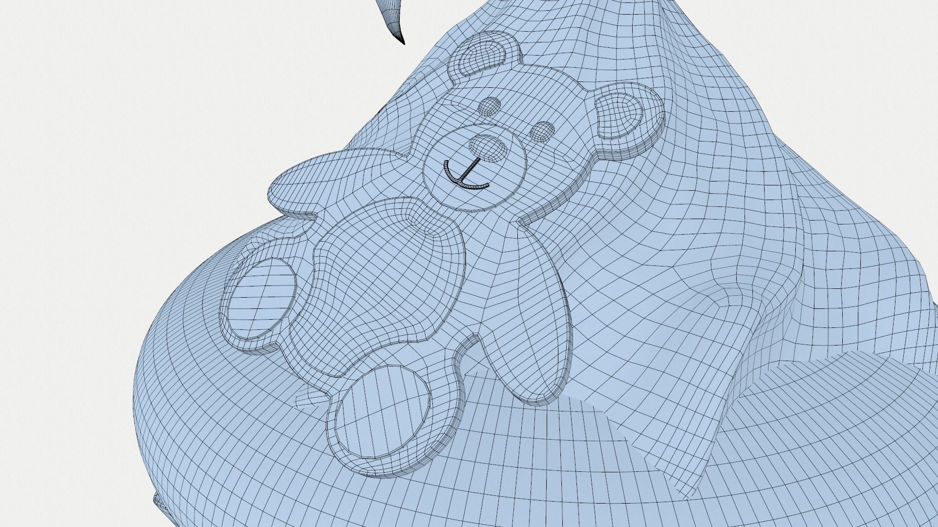 Cute Teddy Bear CupCake 3D model_13