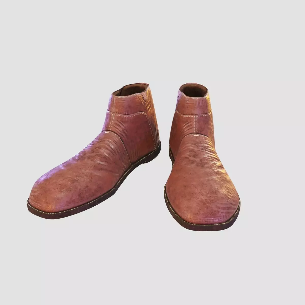 Shoes boots 3D model_0