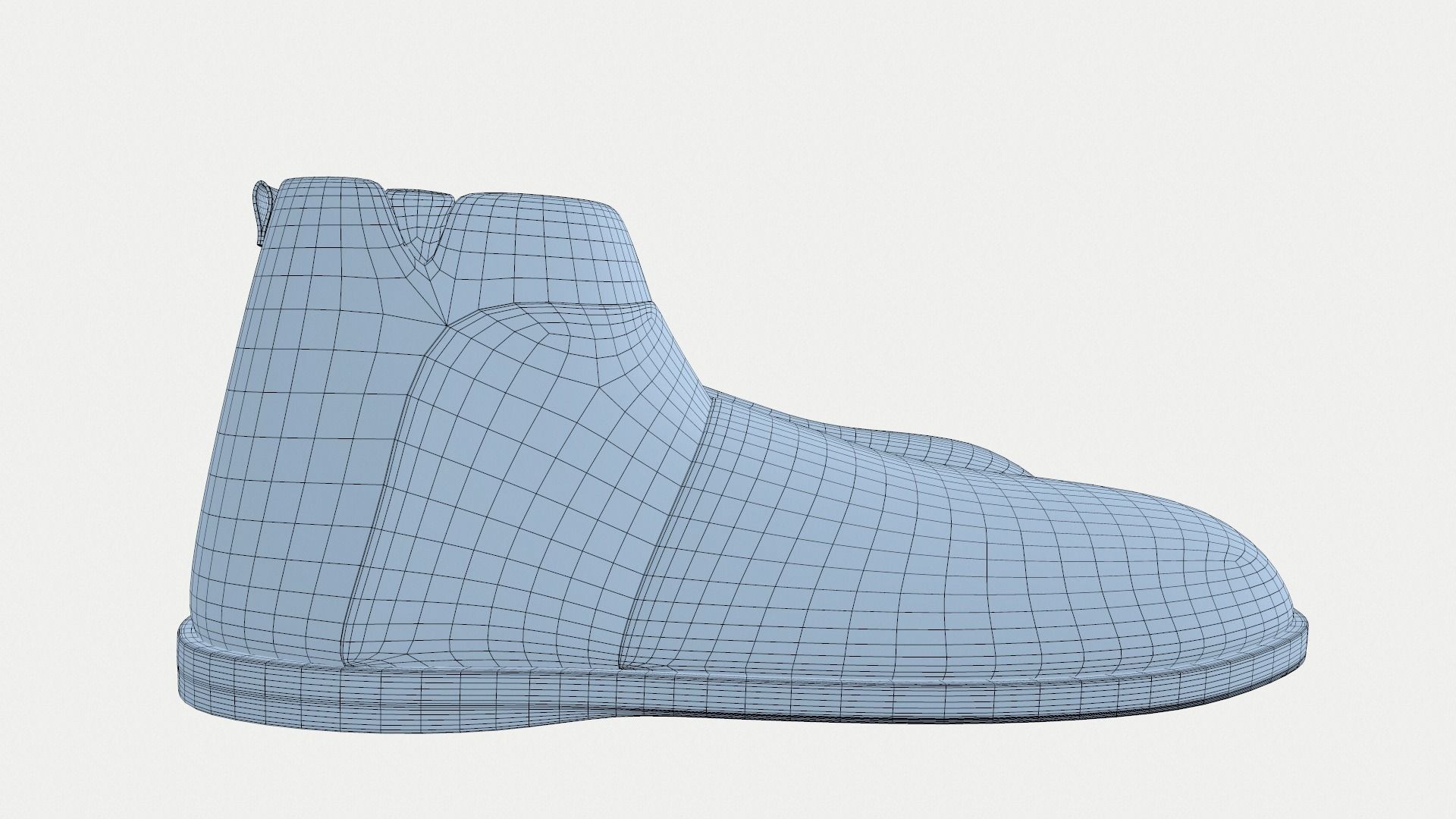 Shoes boots 3D model_11