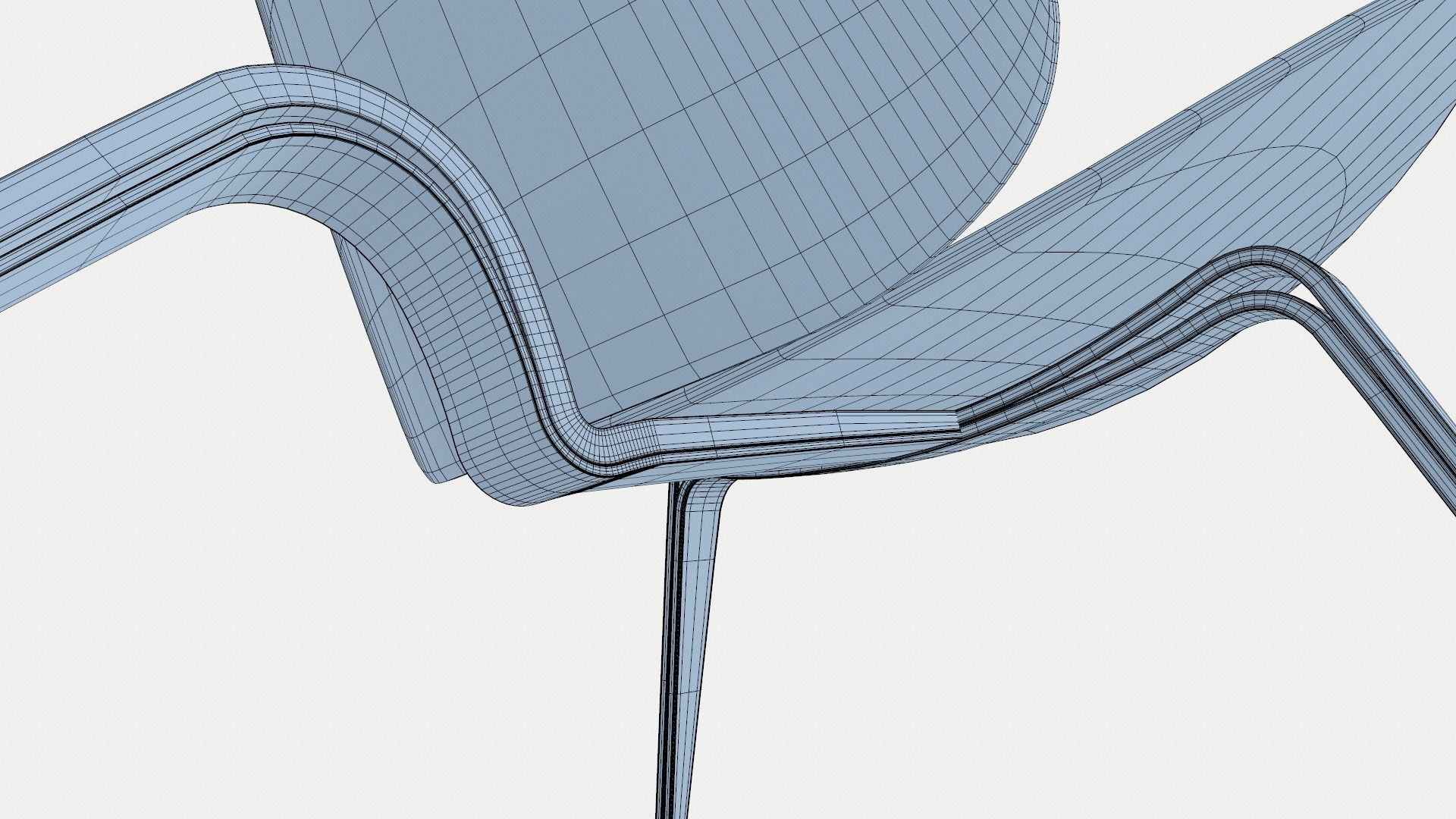 Classic Wood Chair 3D model_10