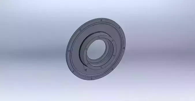 Shield for bearing welded