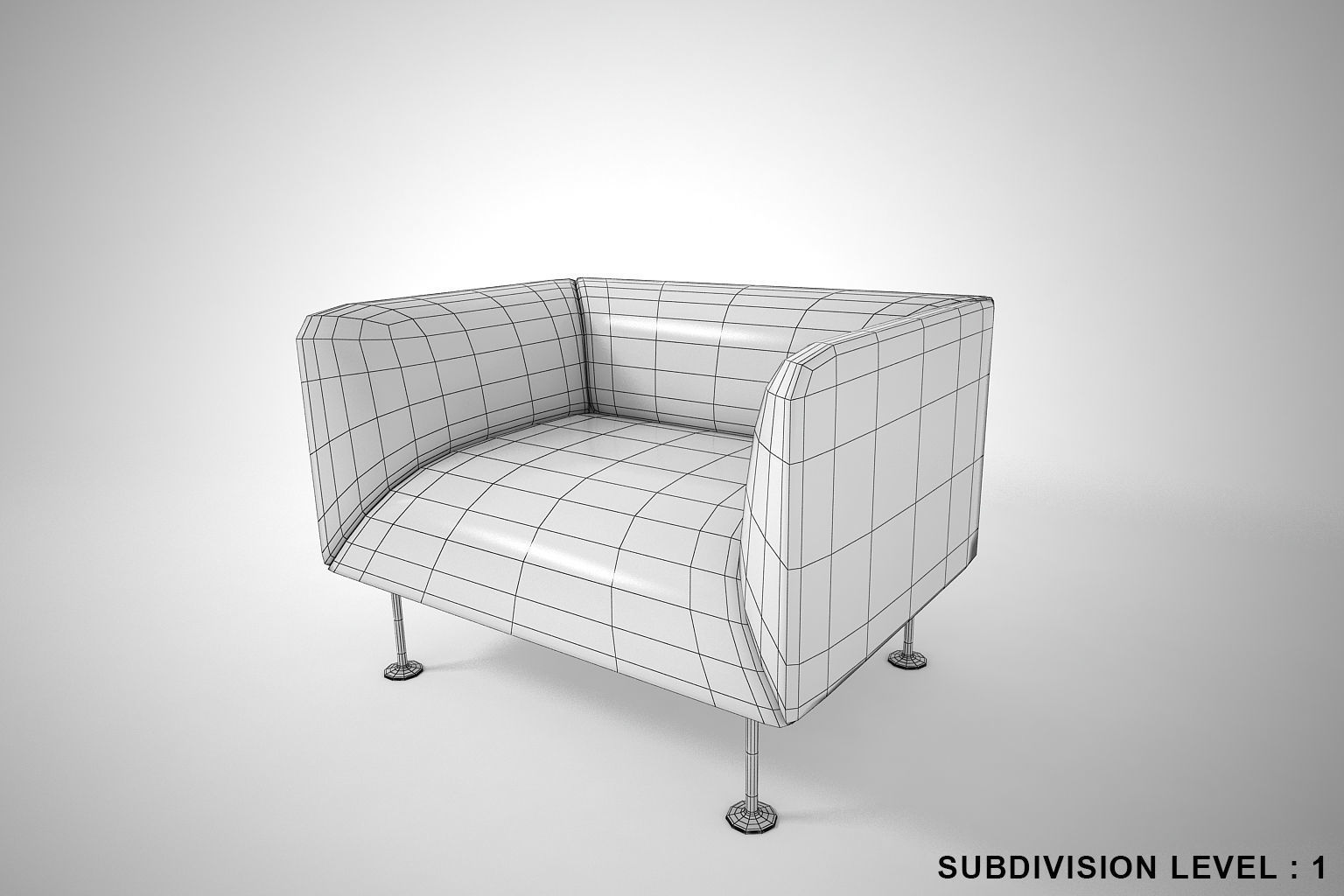 06 MINIMALISM SOFA 3D model_7