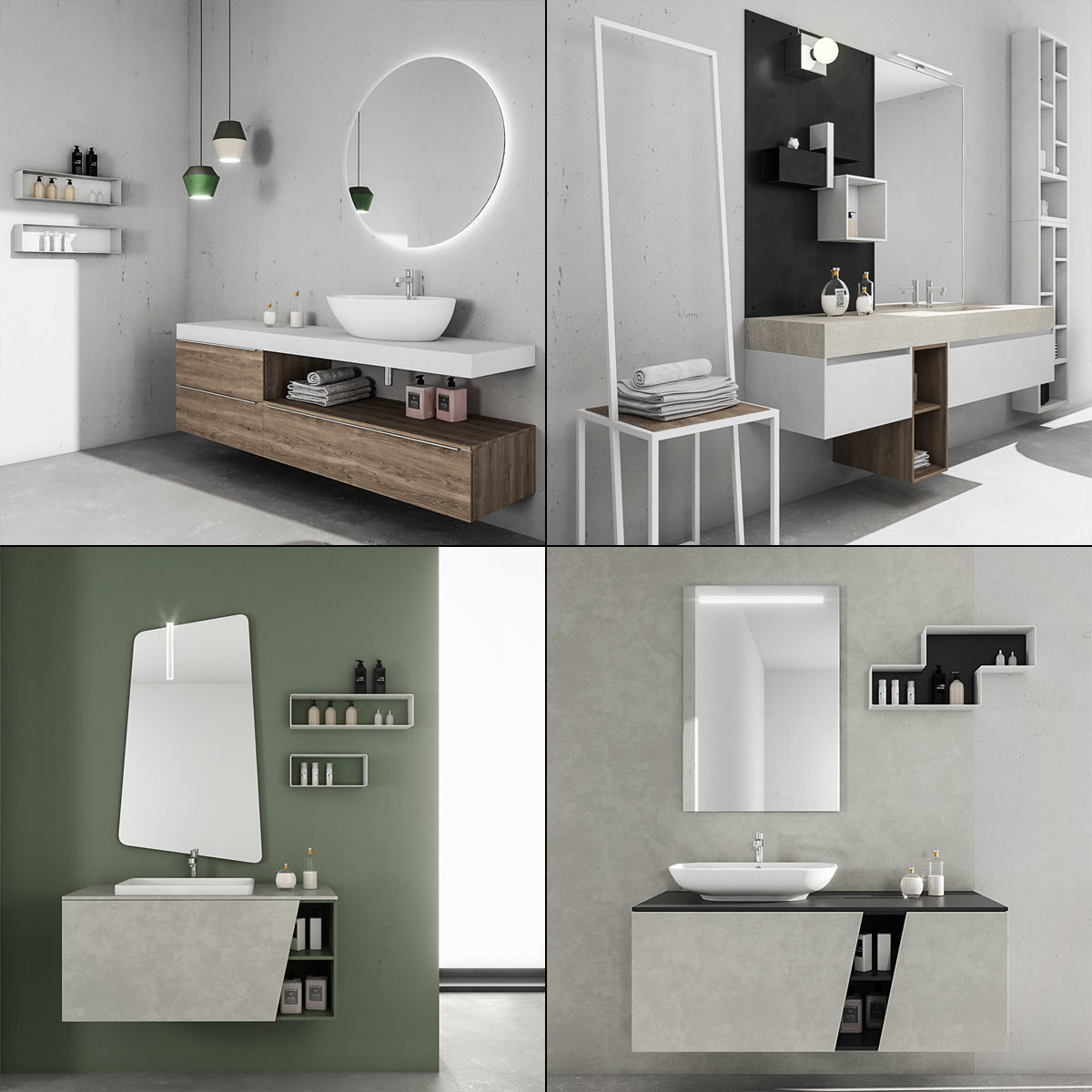 Bathroom Furniture Collection 4 Model Cgtrader Bathroom Furniture Collection 4