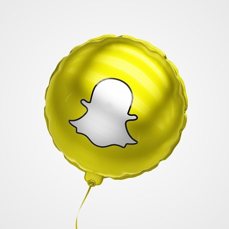 Social Media Balloons 3D model_11