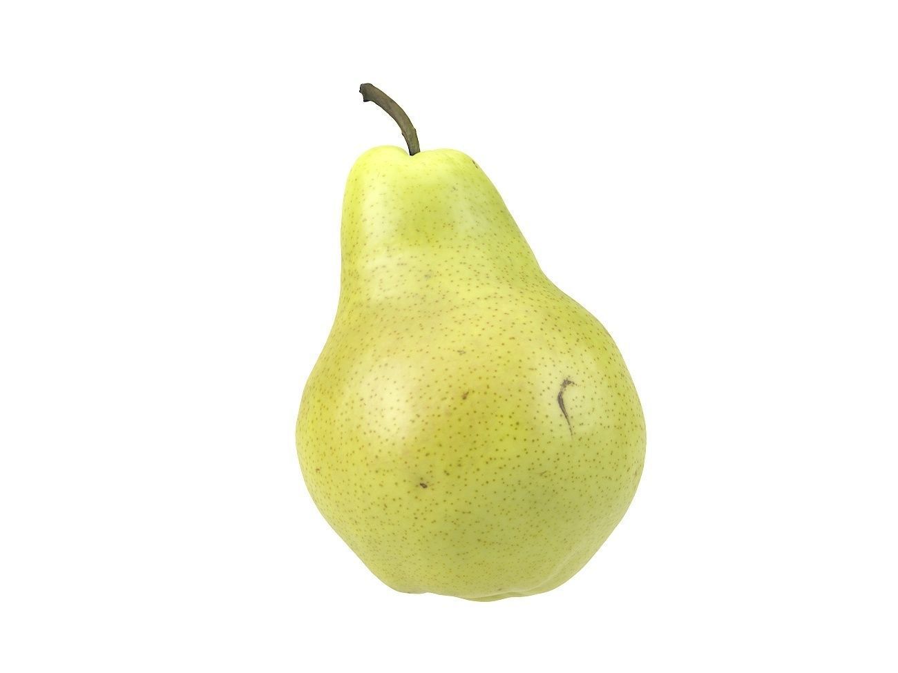 Photorealistic Pear 3D Scan 4 3D model_3