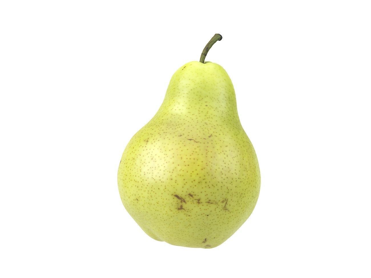 Photorealistic Pear 3D Scan 4 3D model_2