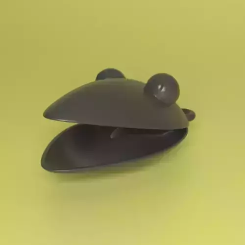 Mussel pendant 3D print model