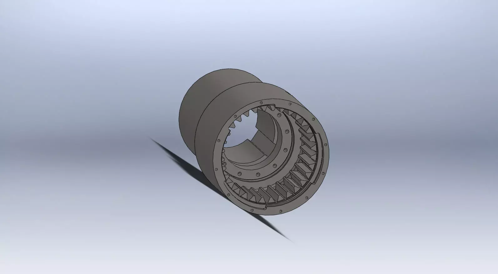 Clutch bearing 3D model_0
